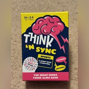 NWT Think N’ Sync - the great minds think alike game